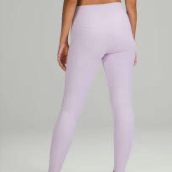 Lululemon Align High Rise Pant 28 inch Lavender Dew Legging Nulu Sz 4 - Picture 14 of 14